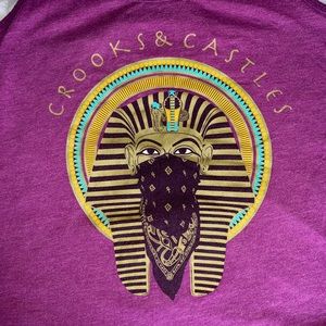Crooks & Castles racerback tank top
